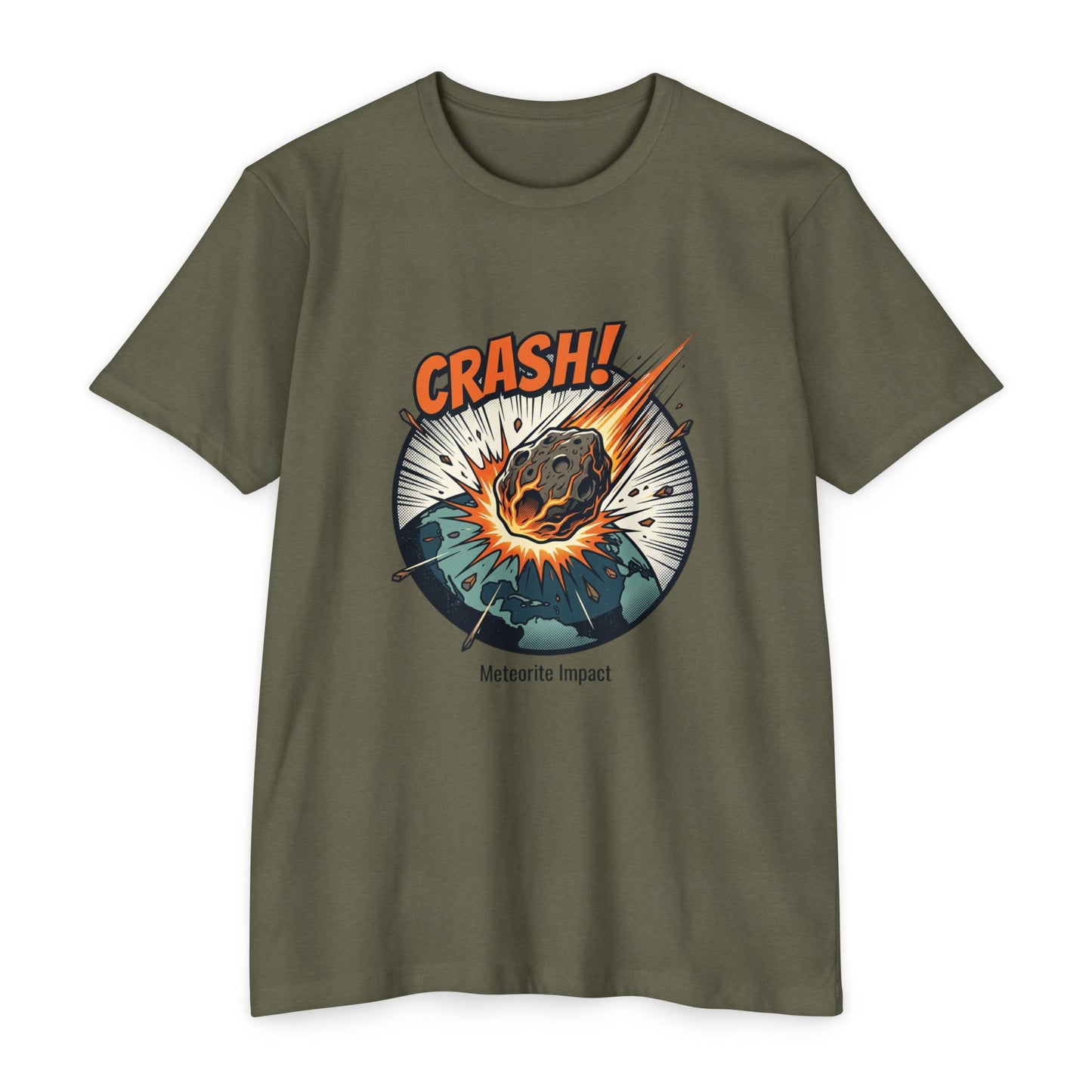 Meteorite Impact 'CRASH!' Graphic T-Shirt