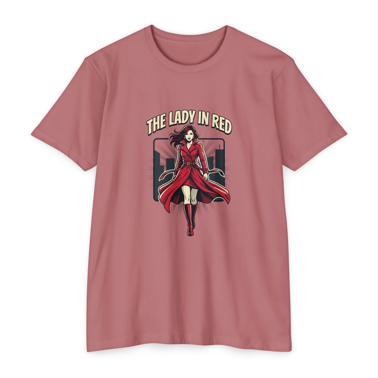 Lady in Red Vintage Femme Fatale T-Shirt
