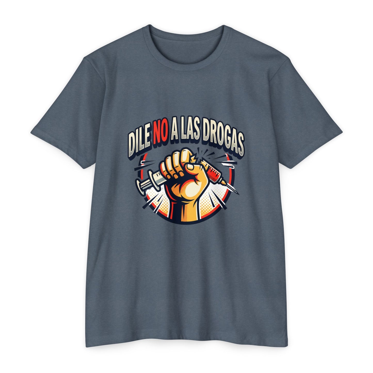 Anti-Drug Awareness T-Shirt — "Dile No a las Drogas" Graphic Tee