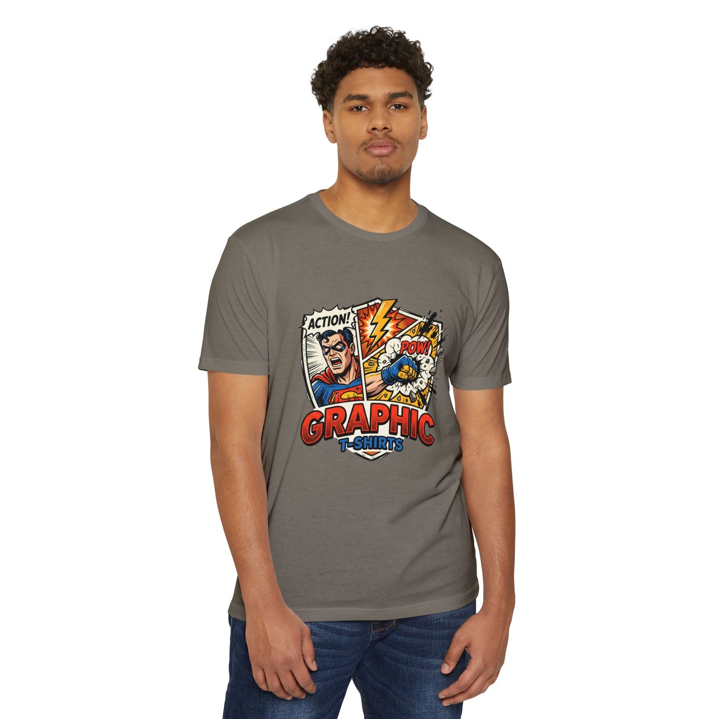 Action! POW Vintage Comic Pop Art T-Shirt