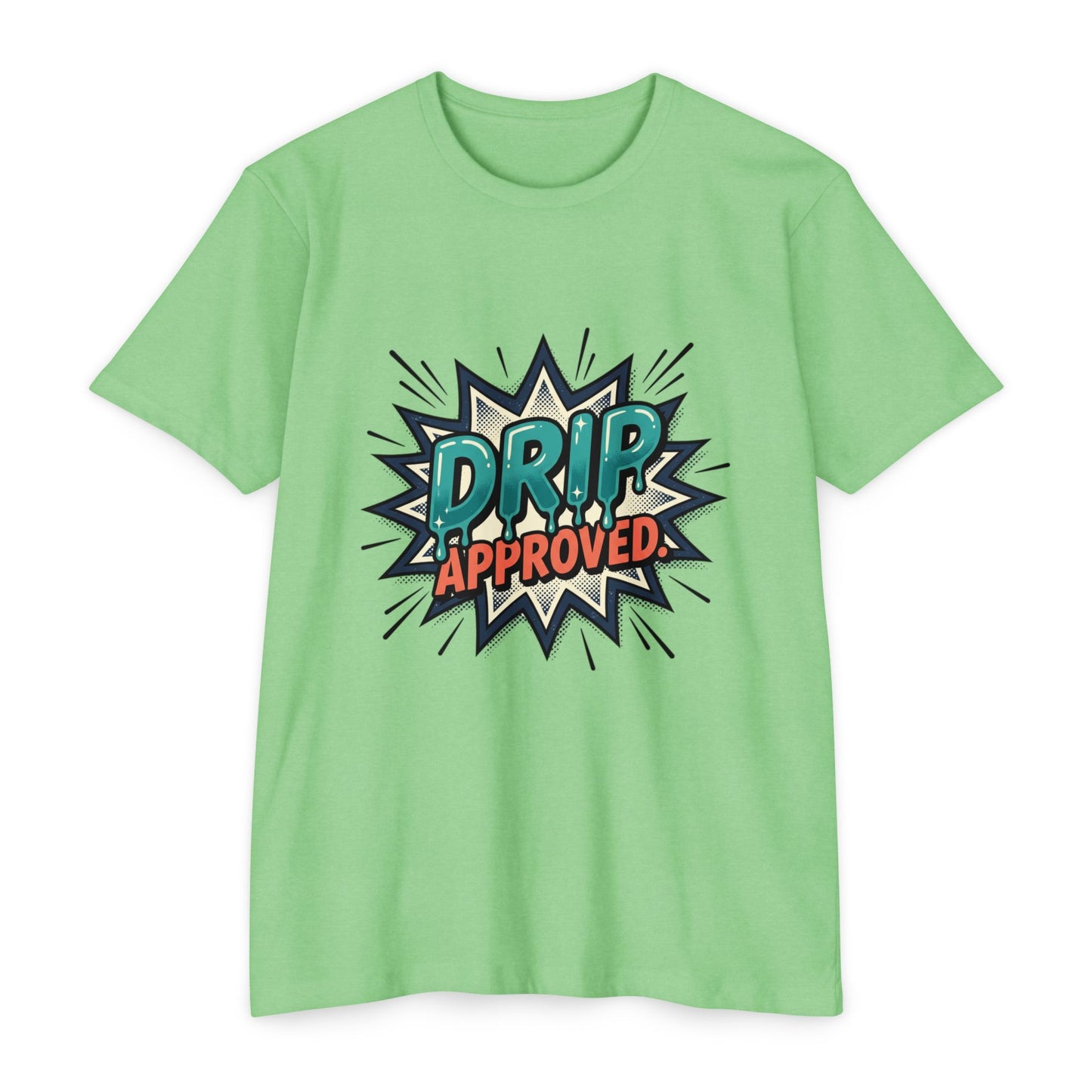 Drip Approved Retro Comic Pop Art T-Shirt