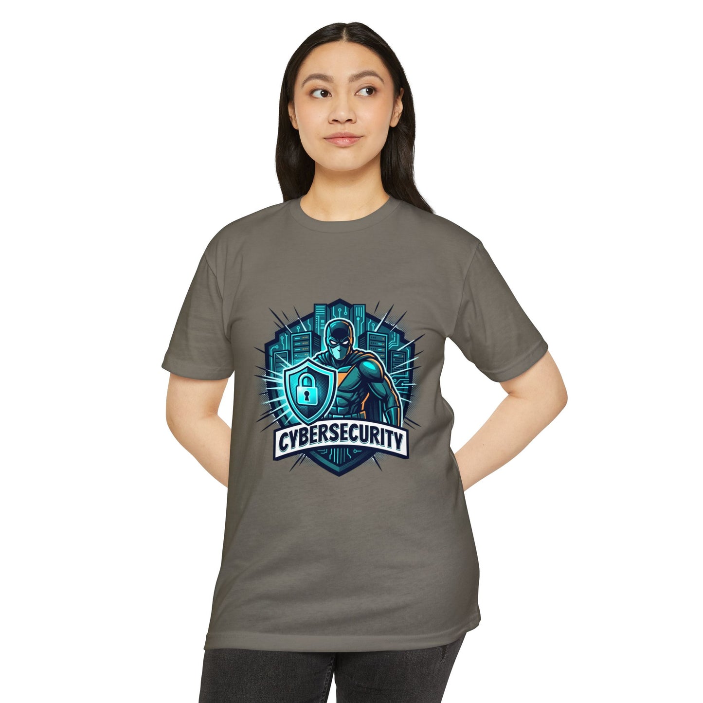 Cybersecurity Shield Tee — Cyber Defender Tech T-Shirt