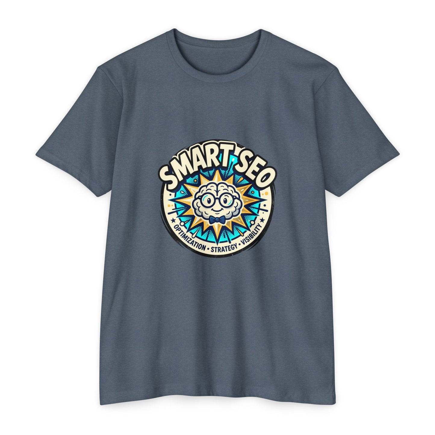 SEO T-Shirt — "Smart SEO" Graphic Tee for Marketers & Web Pros