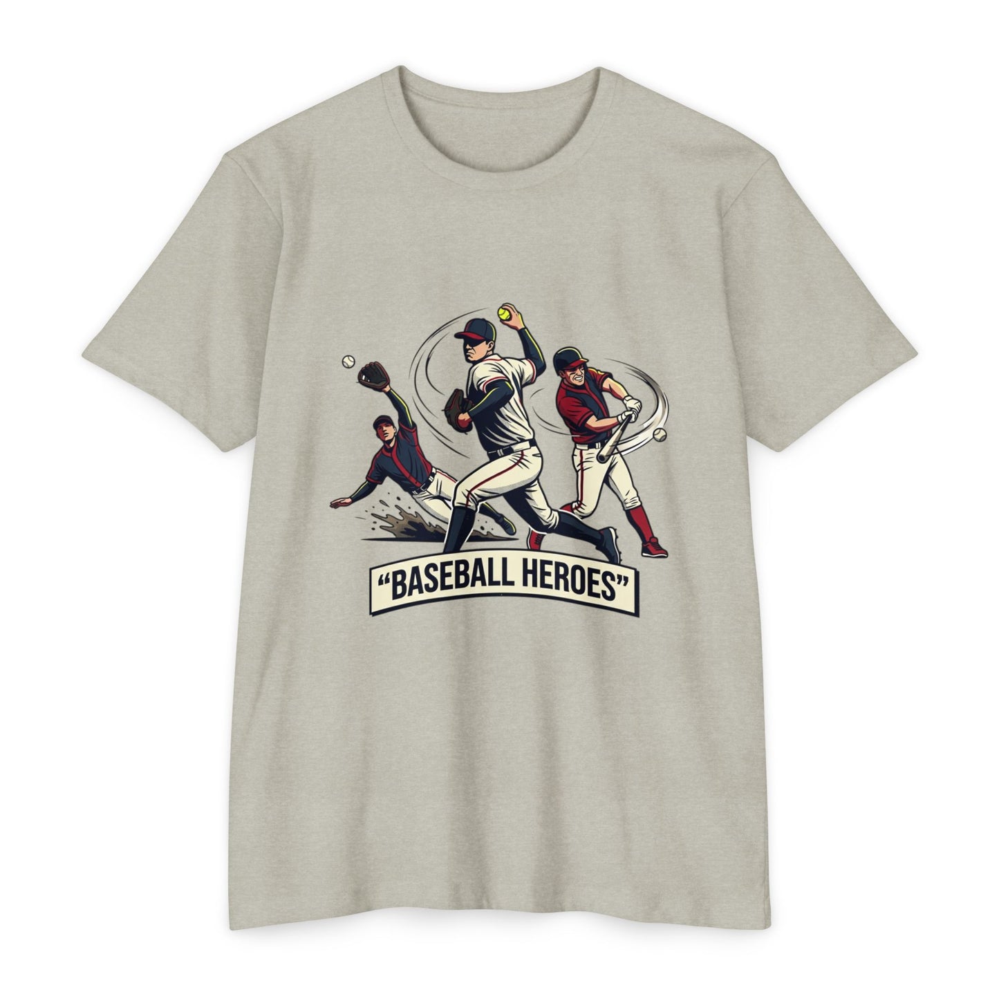 Baseball Heroes Vintage Players T-Shirt