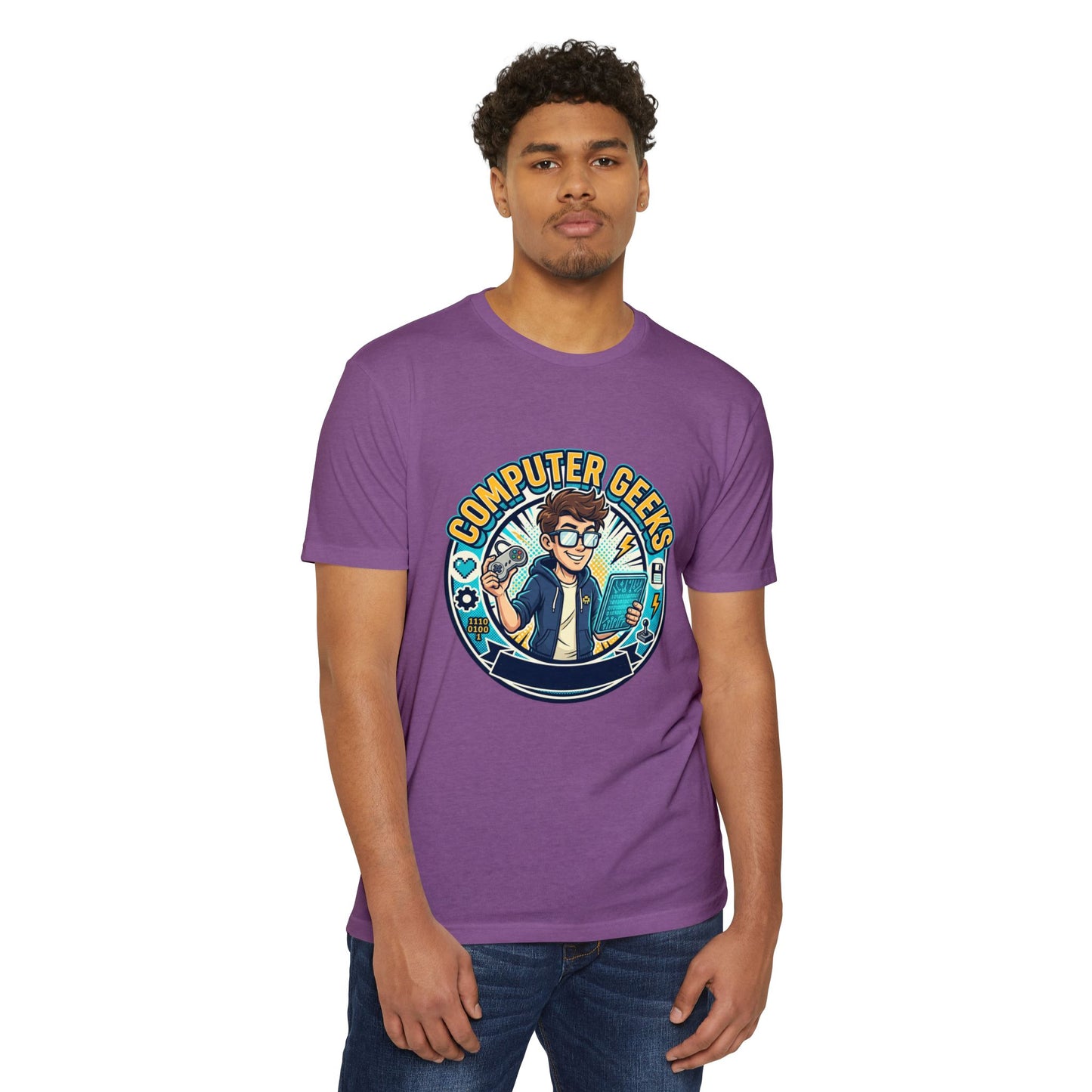 Computer Geeks T-Shirt — Retro Tech Gamer Graphic Tee