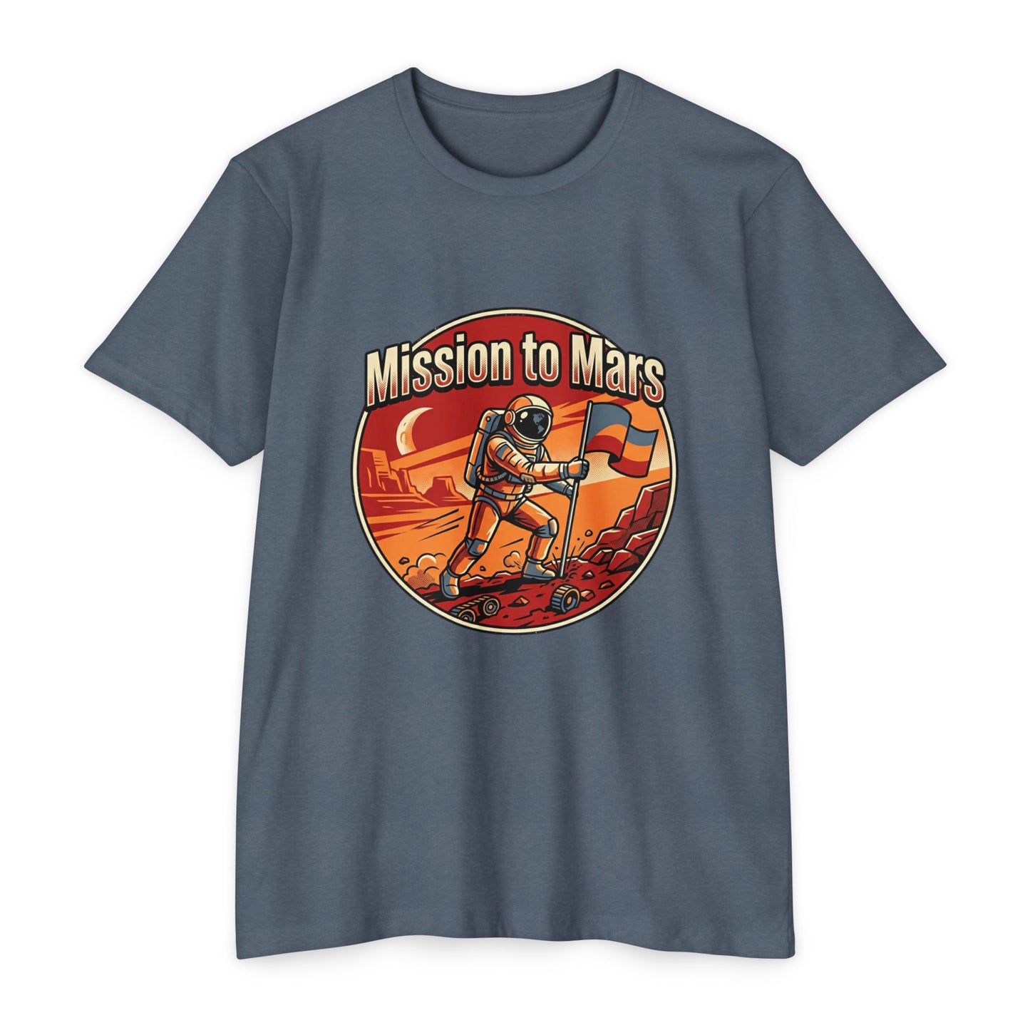 Mission to Mars Retro Astronaut T-Shirt