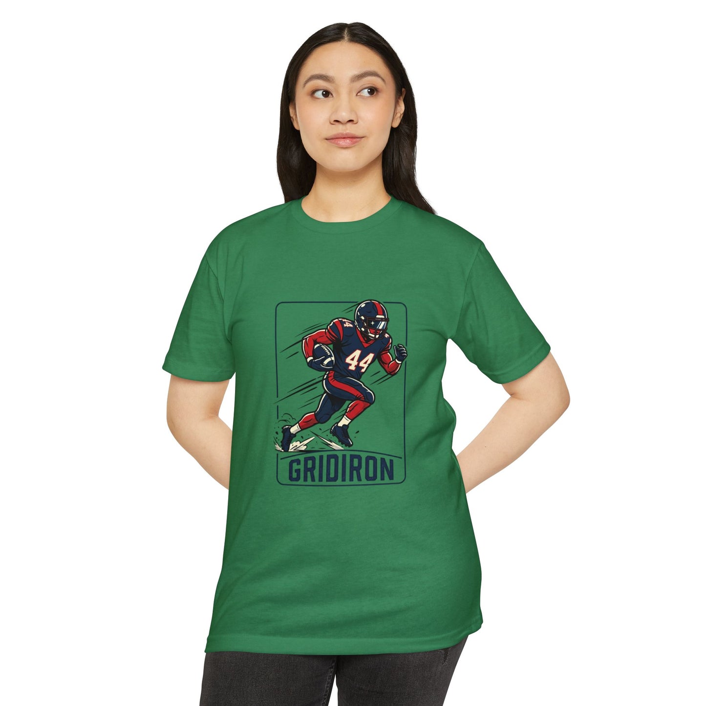 Camiseta Gráfica de Jogador de Futebol Americano