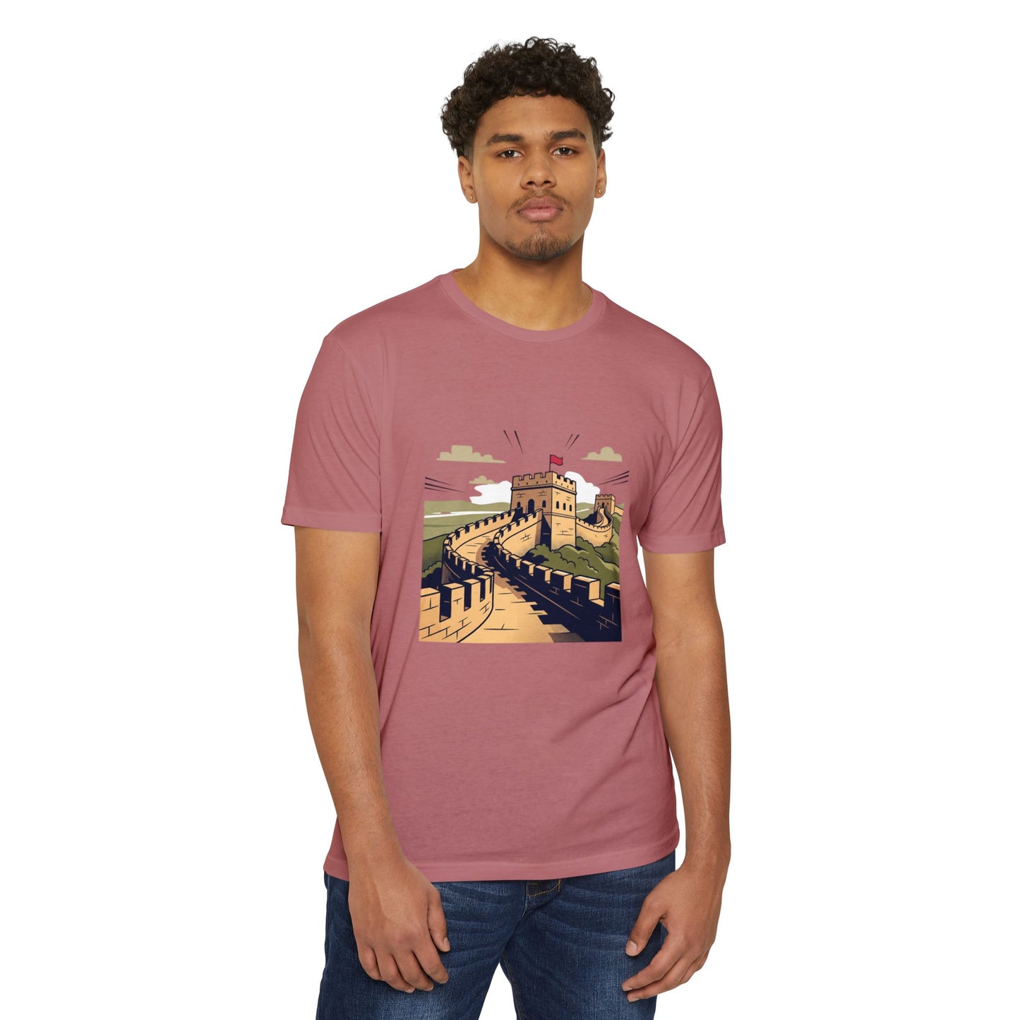 Great Wall Scenic Vintage Travel T-Shirt