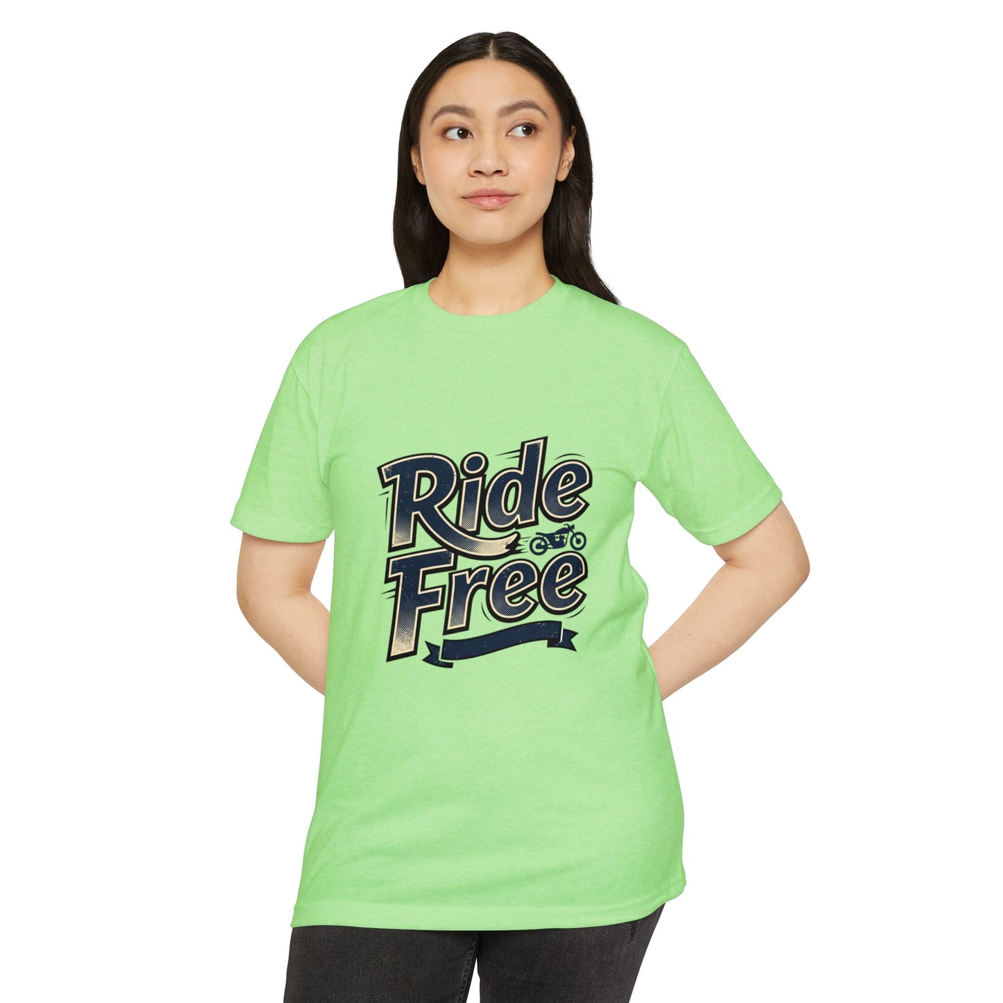 Ride Free Graphic T-Shirt — Vintage Motorcycle Tee