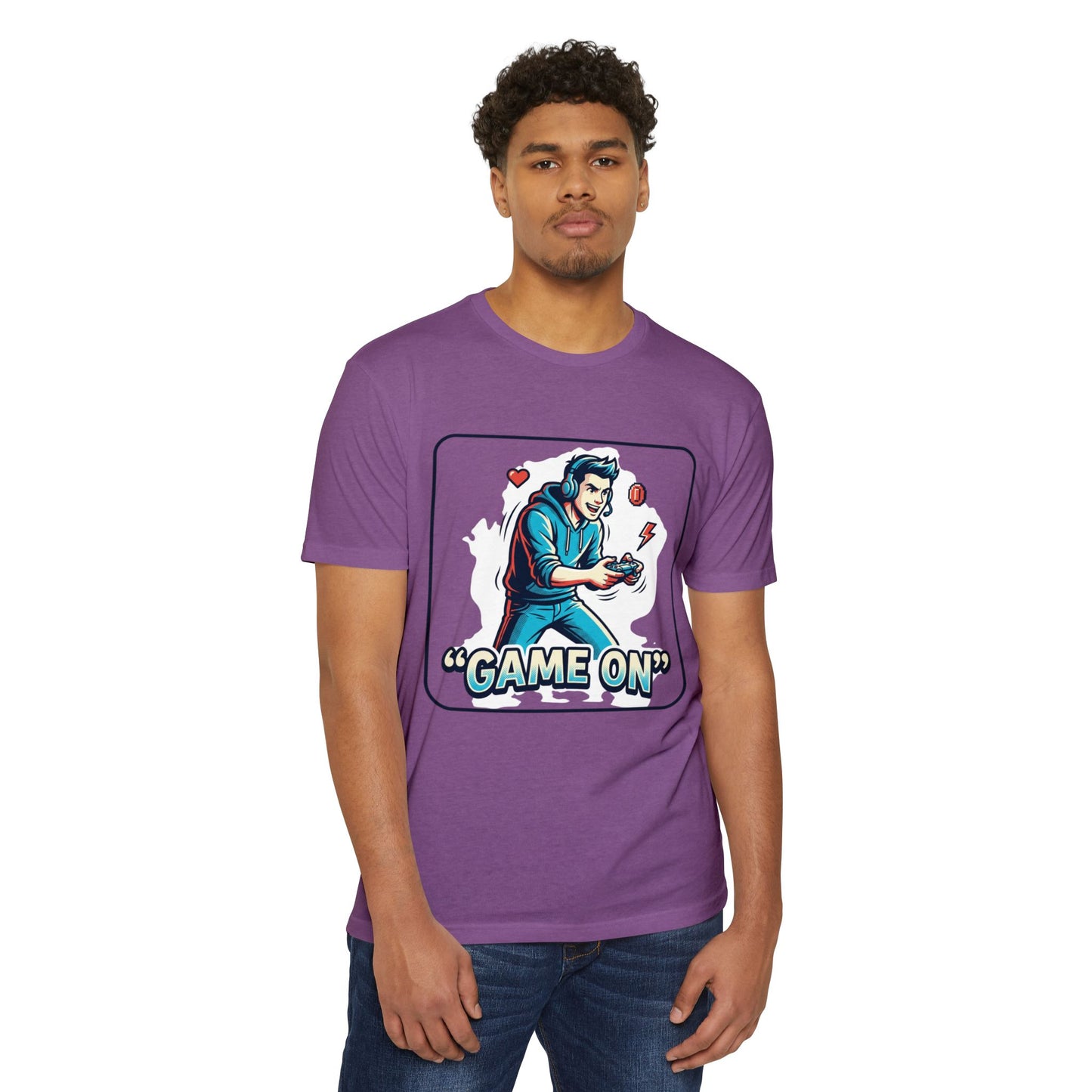 Game On Retro Controller T-Shirt — Gamer Graphic Tee