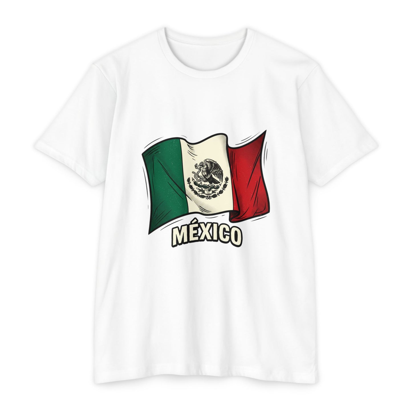 Vintage México Flag T-Shirt — Mexican Pride Tee