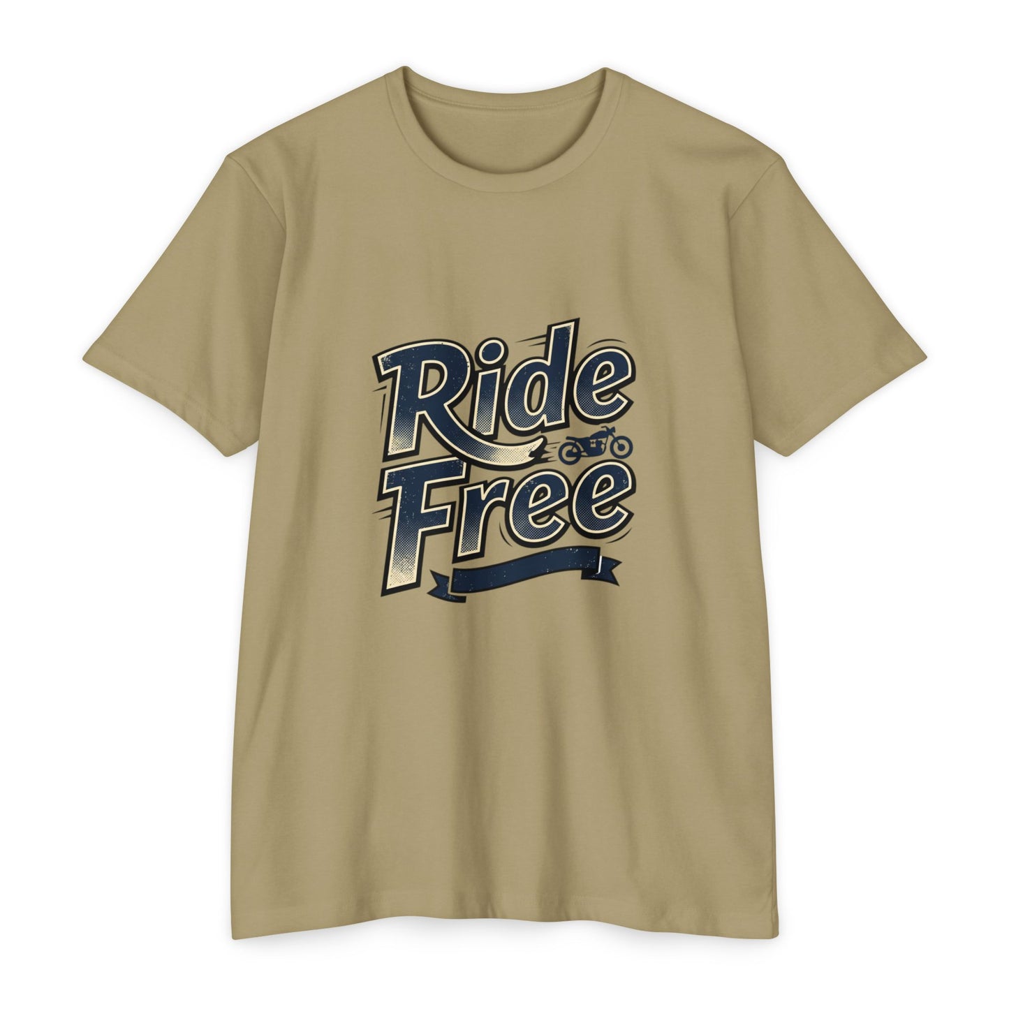 Ride Free Graphic T-Shirt — Vintage Motorcycle Tee