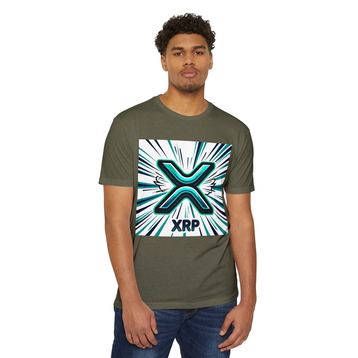Camiseta con el logo de XRP Crypto — Camiseta gráfica de Ripple Token