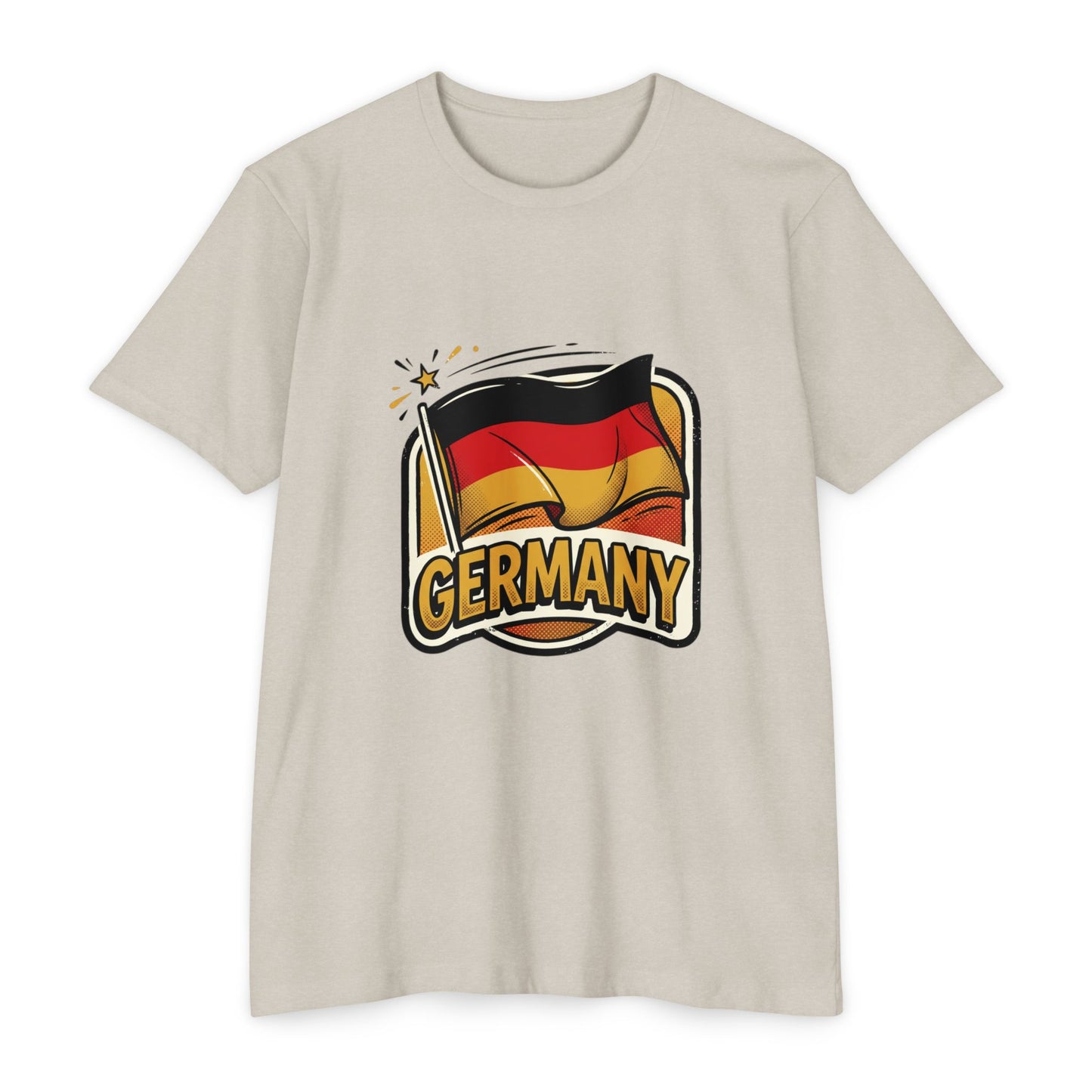 Germany Flag Retro Sports T-Shirt — Vintage Team Fan Tee