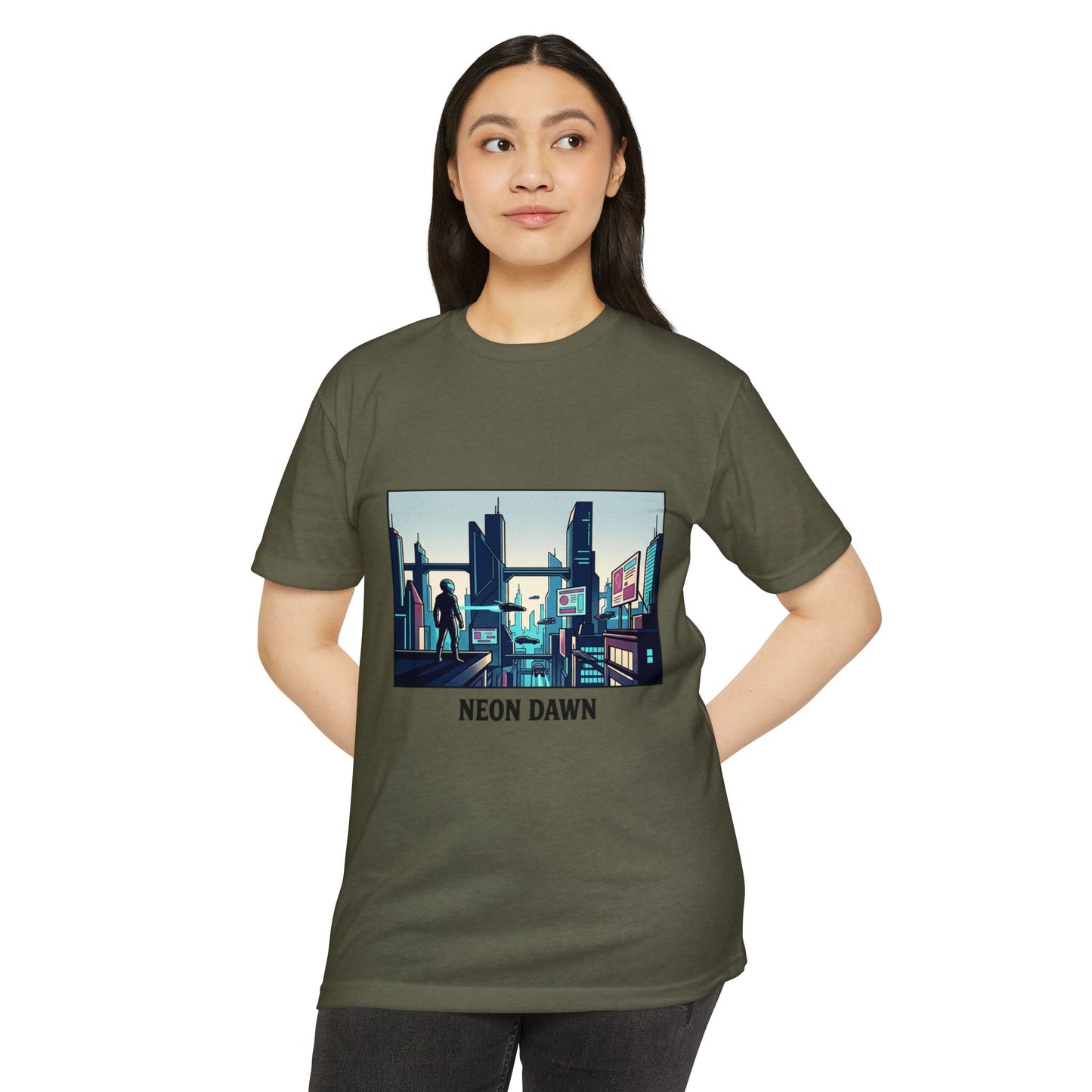 Neon Dawn Cybercity T-Shirt