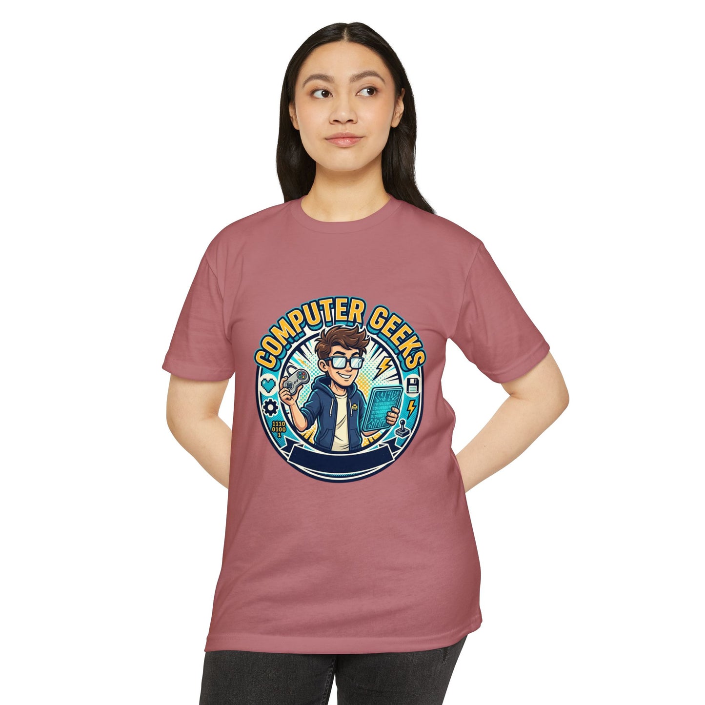 Computer Geeks T-Shirt — Retro Tech Gamer Graphic Tee