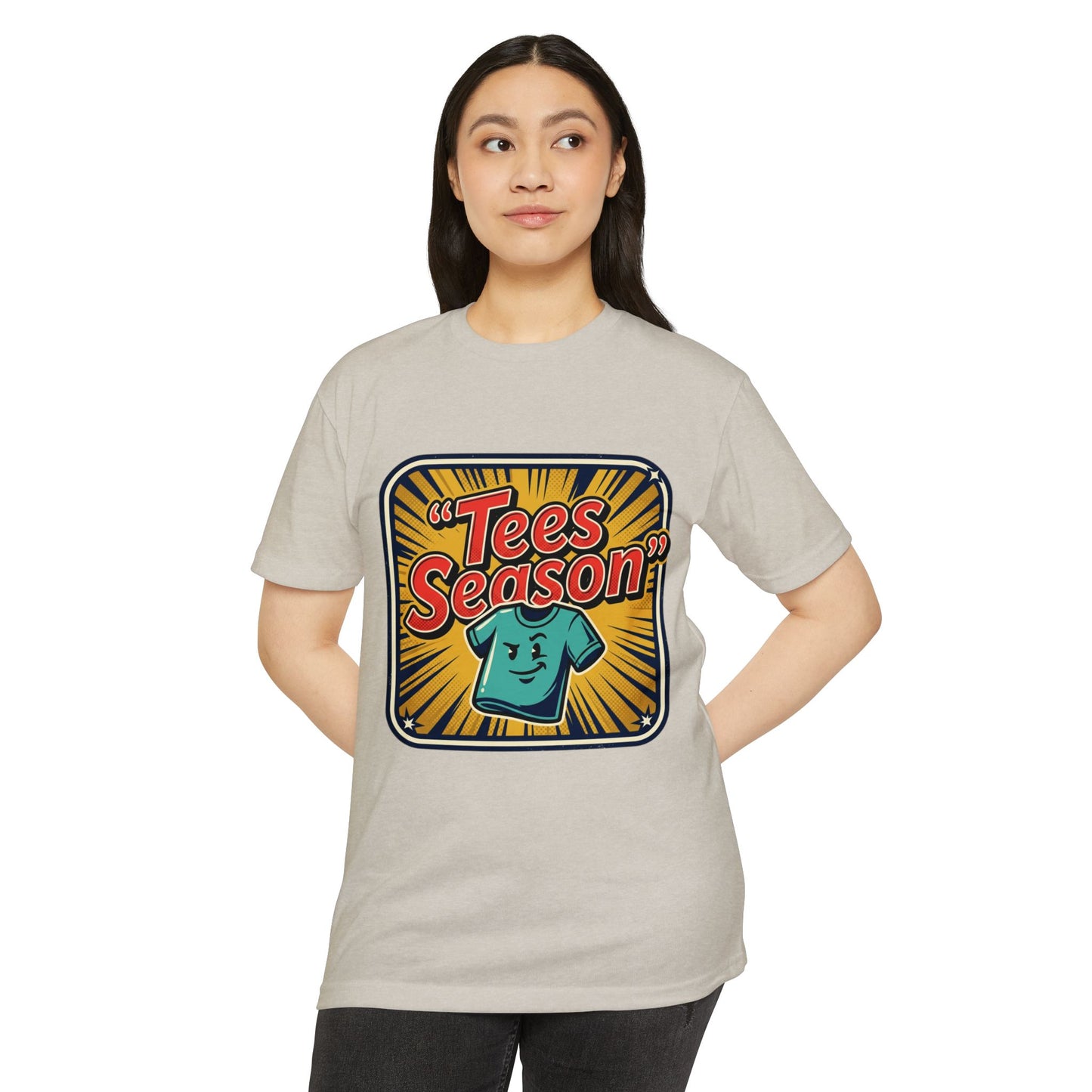 Retro Pop Art 'Tees Season' T-Shirt
