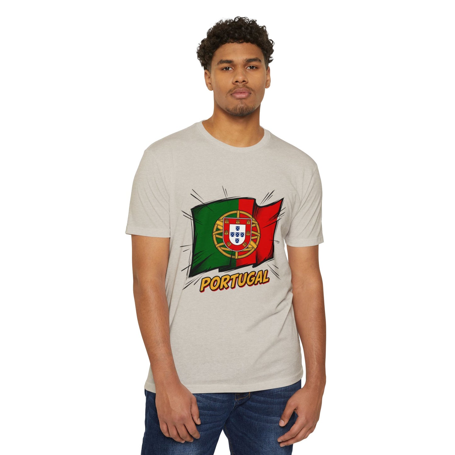 Portugal Flag Graphic T-Shirt — Vibrant Portuguese Pride Tee