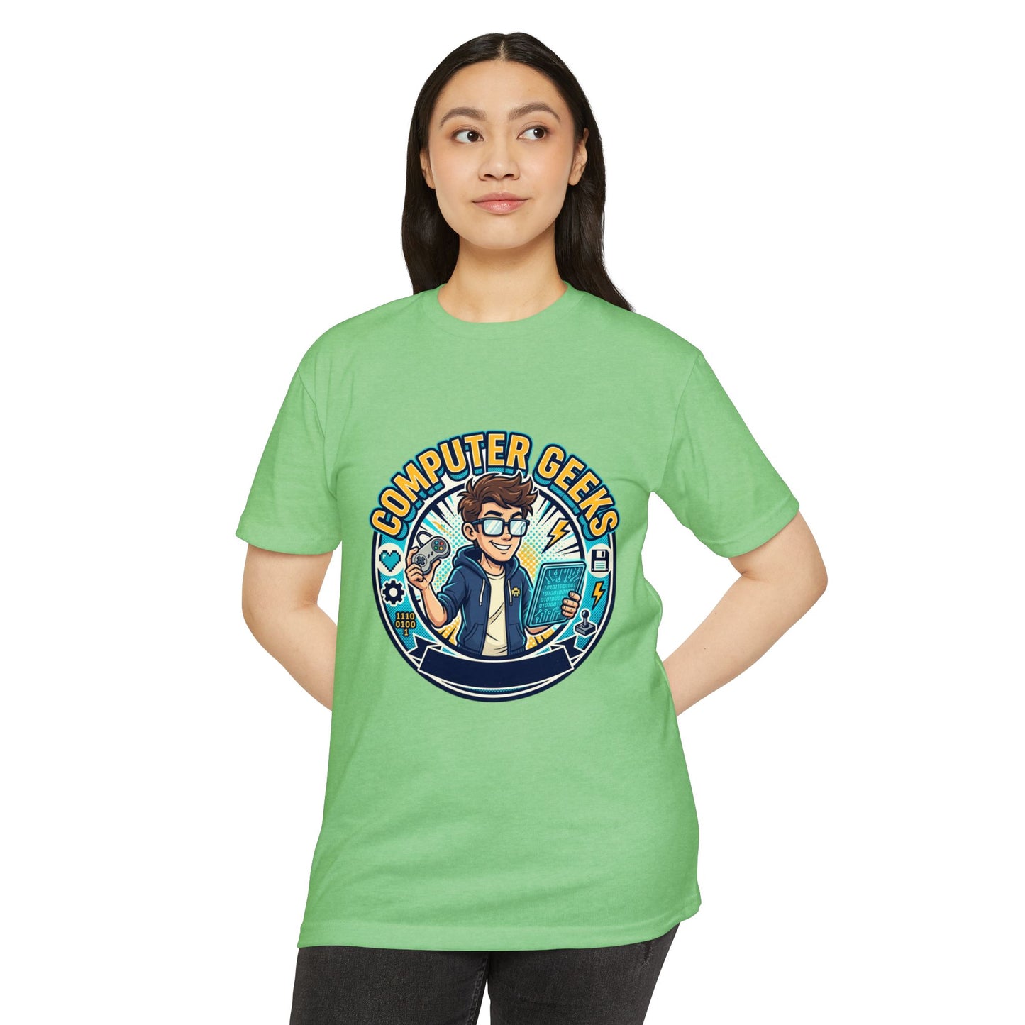 Computer Geeks T-Shirt — Retro Tech Gamer Graphic Tee