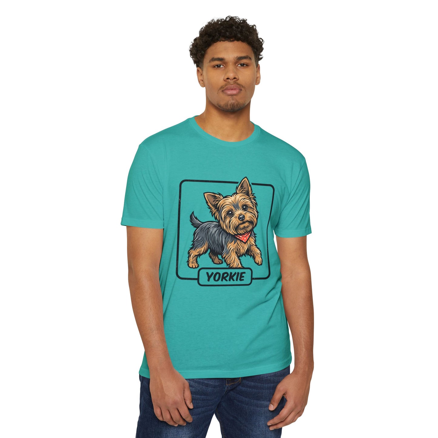 Yorkshire Terrier Graphic Tee — Cute Yorkie Dog T-Shirt