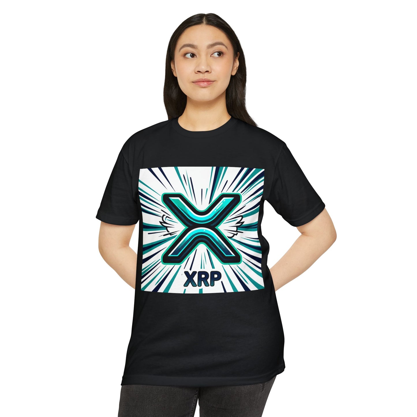 Camiseta con el logo de XRP Crypto — Camiseta gráfica de Ripple Token