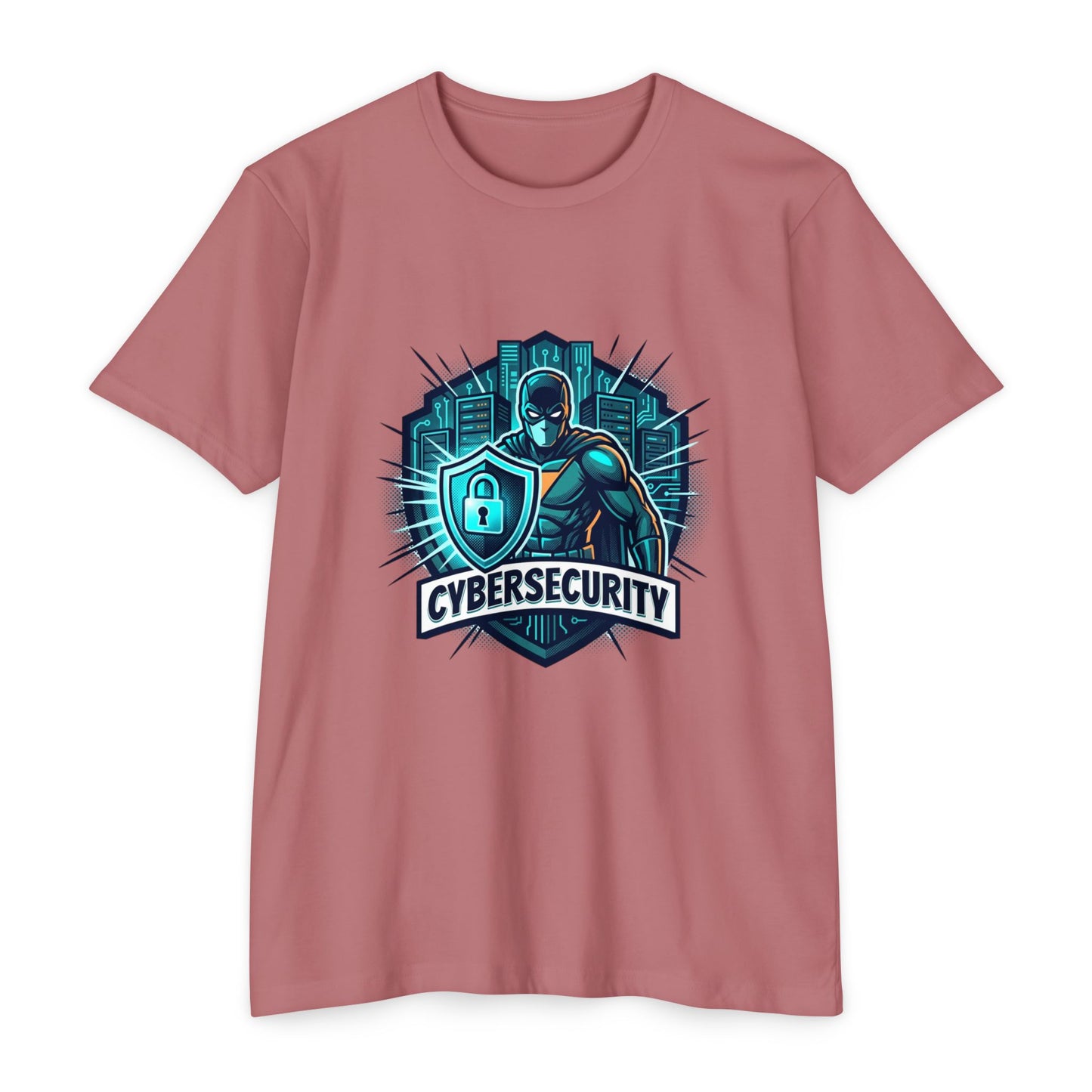 Cybersecurity Shield Tee — Cyber Defender Tech T-Shirt
