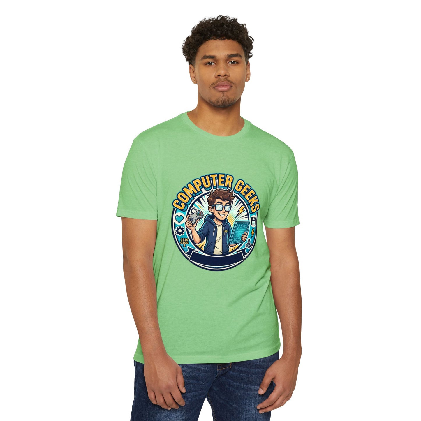 Computer Geeks T-Shirt — Retro Tech Gamer Graphic Tee