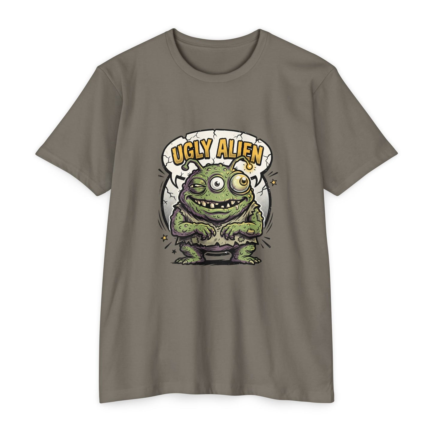 Ugly Alien Graphic T-Shirt