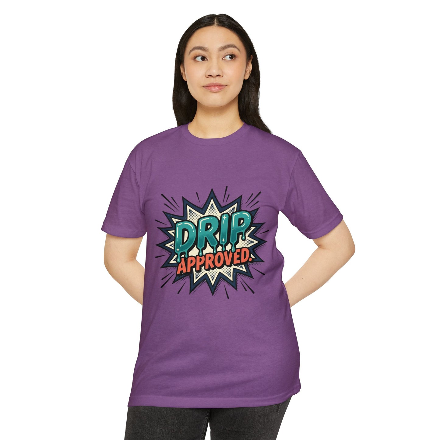Drip Approved Retro Comic Pop Art T-Shirt