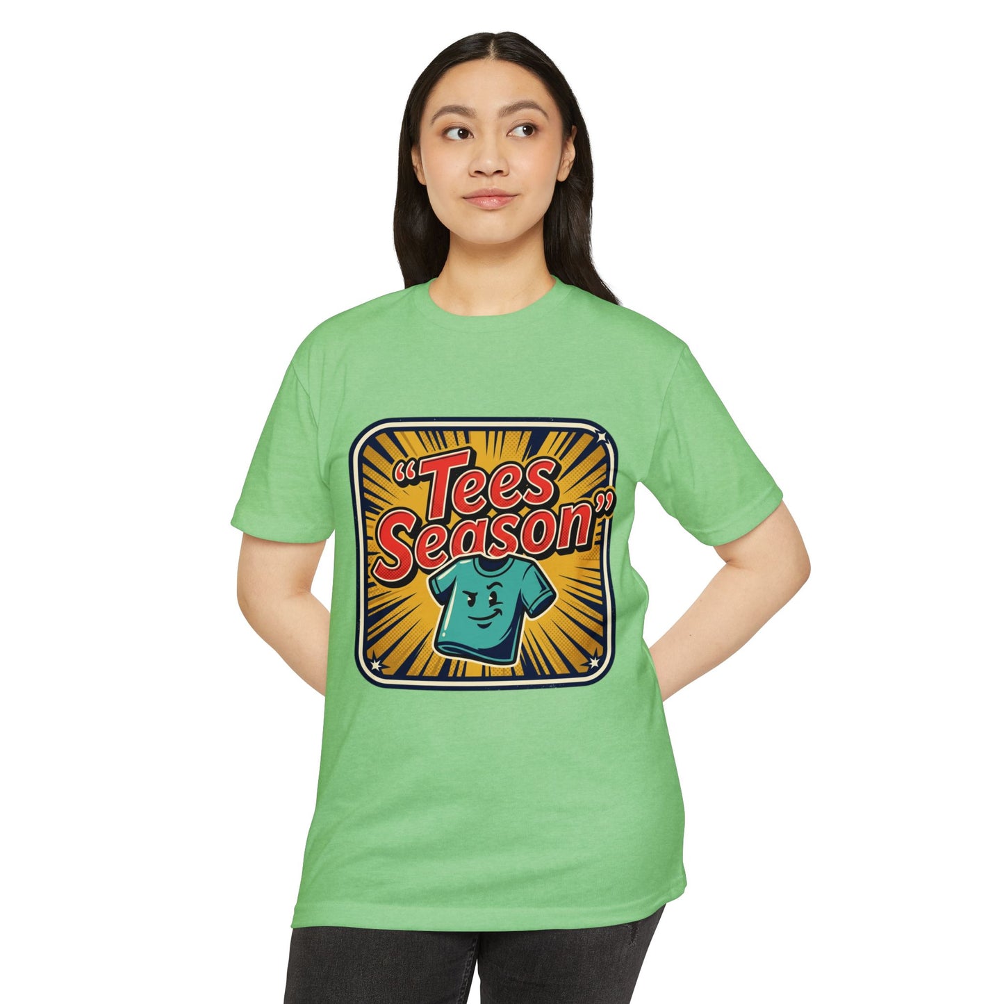 Retro Pop Art 'Tees Season' T-Shirt