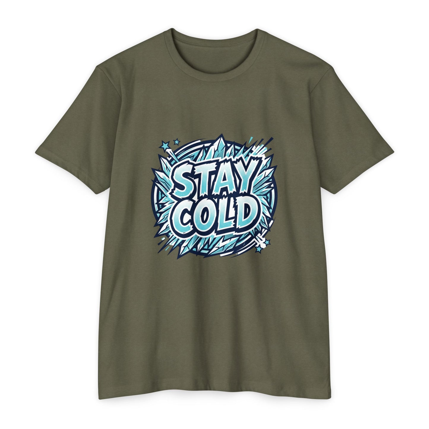 Stay Cold Retro Ice Burst T-Shirt