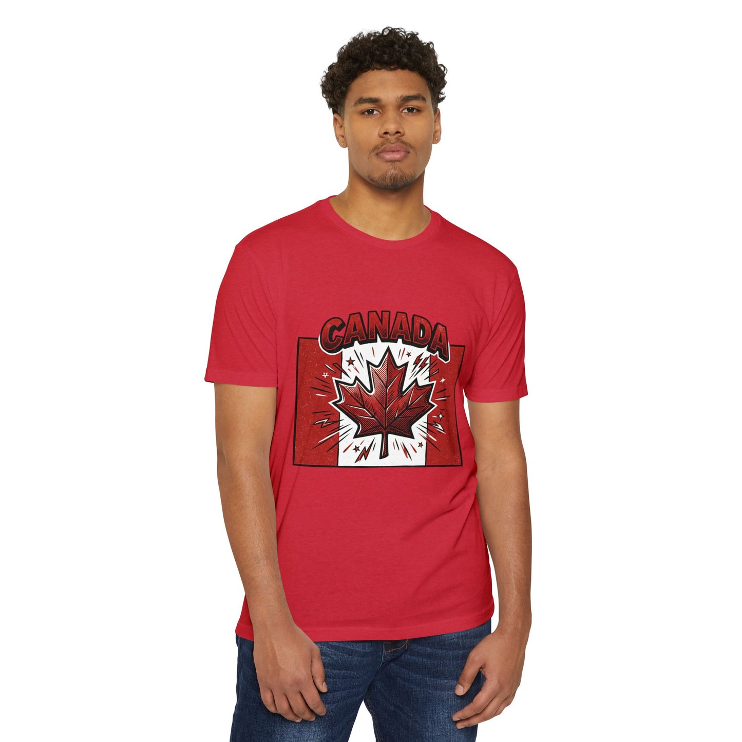 Retro Canada Maple Leaf Graphic T-Shirt — Canadian Pride Tee