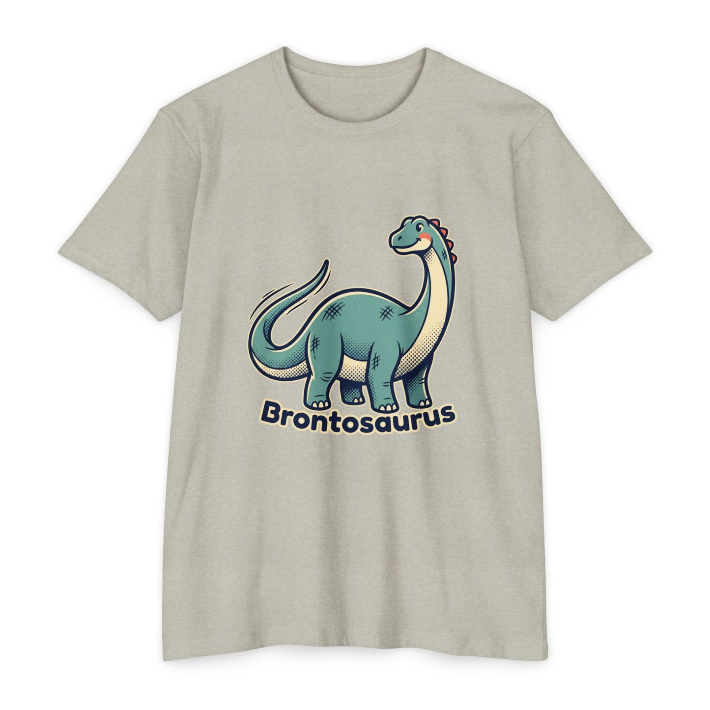 Brontosaurus Cute Dinosaur T-Shirt — Cute Dino Tee for Kids & Adults