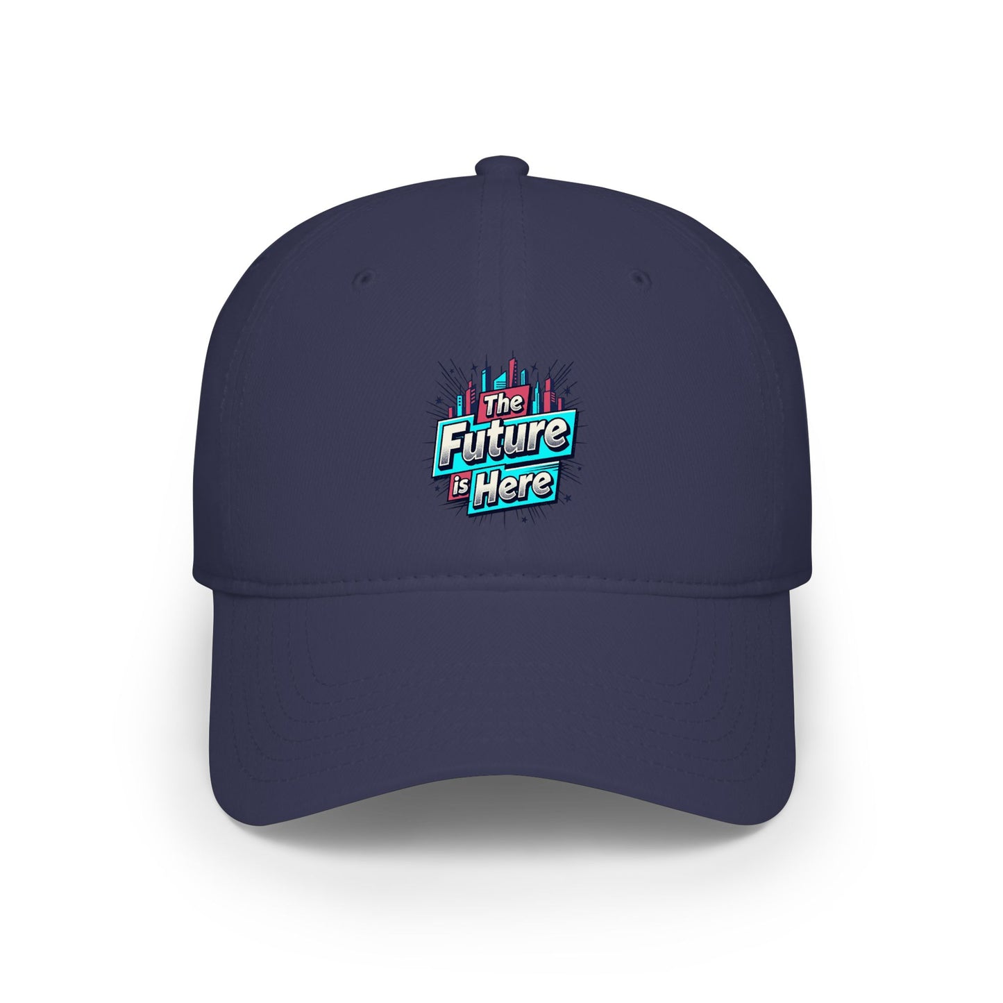 The Future Is Here Embroidered Tech City Baseball Cap