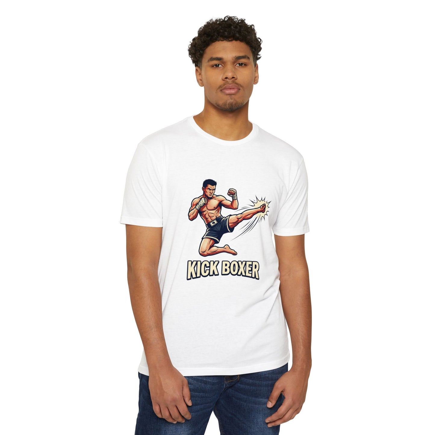Camiseta Kick Boxer — Camiseta Retro Gráfica de Artes Marciales