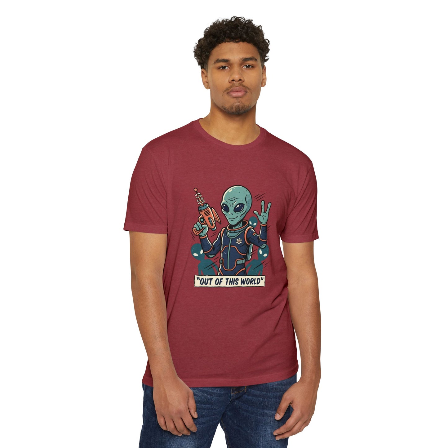 Alien Ray Gun T-Shirt — "Out of This World" Graphic Tee