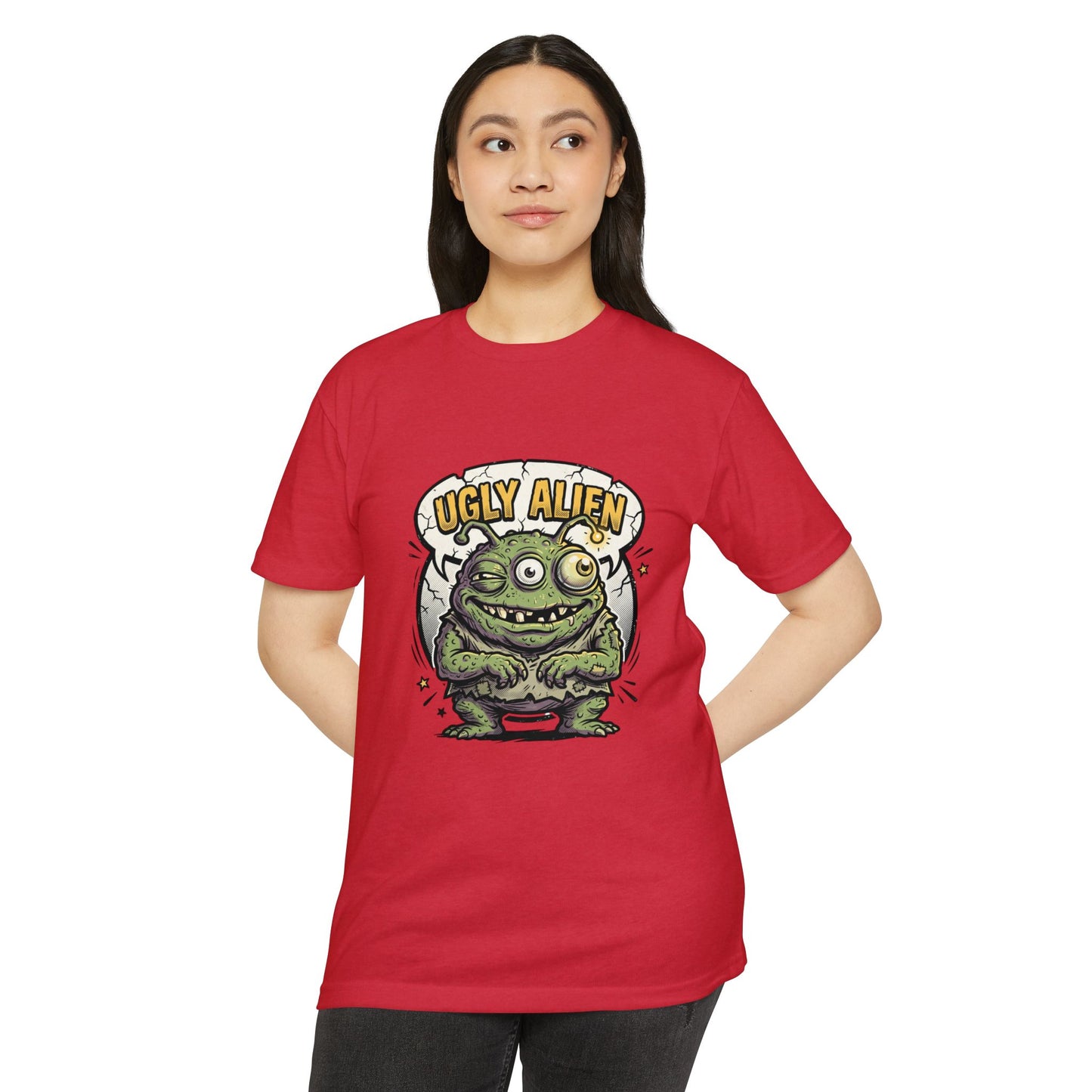 Ugly Alien Graphic T-Shirt