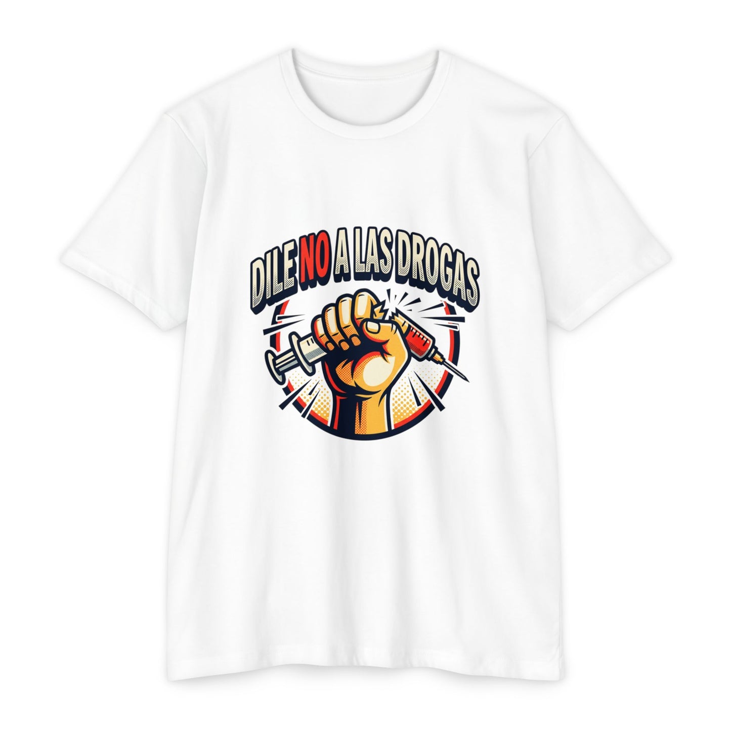 Anti-Drug Awareness T-Shirt — "Dile No a las Drogas" Graphic Tee