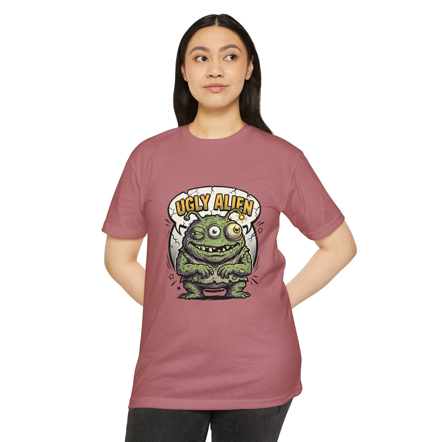 Ugly Alien Graphic T-Shirt