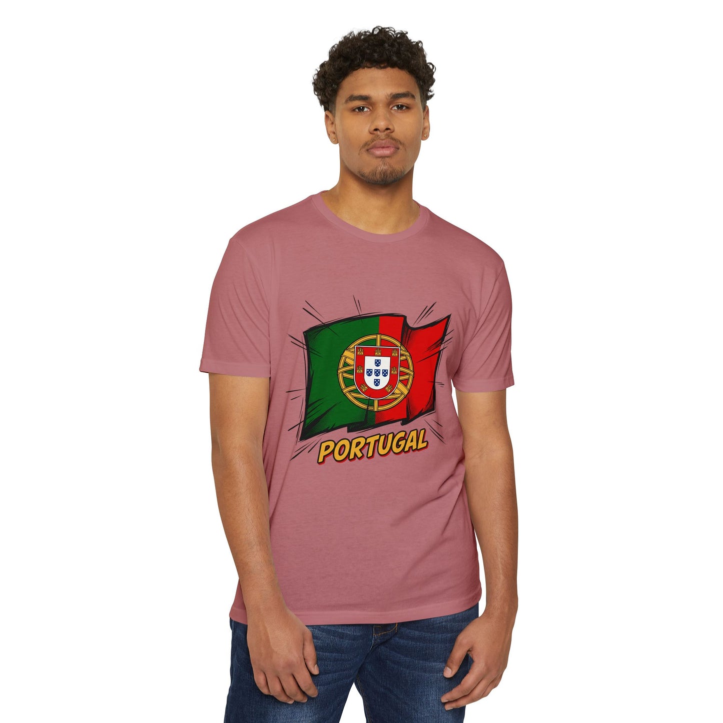 Portugal Flag Graphic T-Shirt — Vibrant Portuguese Pride Tee