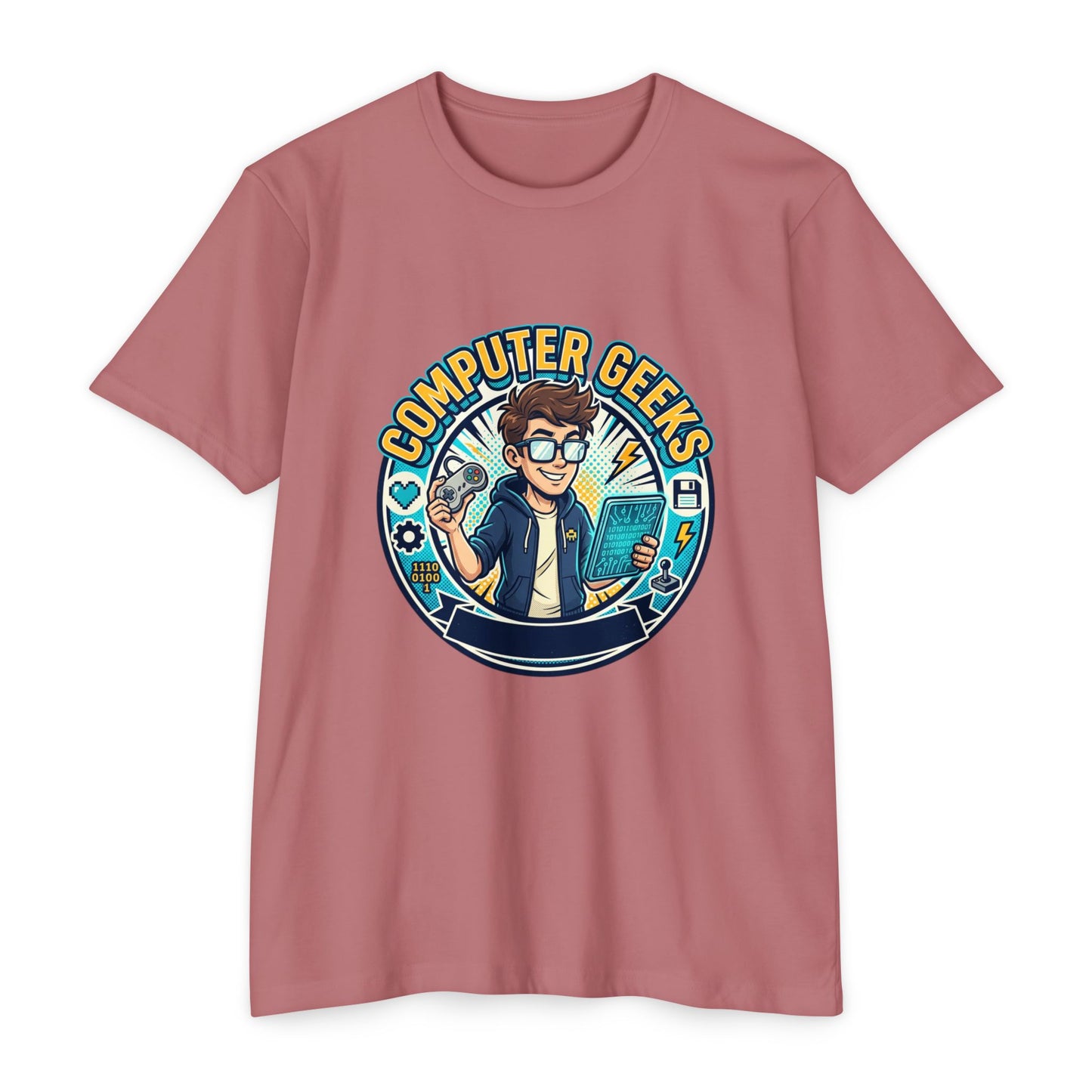 Computer Geeks T-Shirt — Retro Tech Gamer Graphic Tee