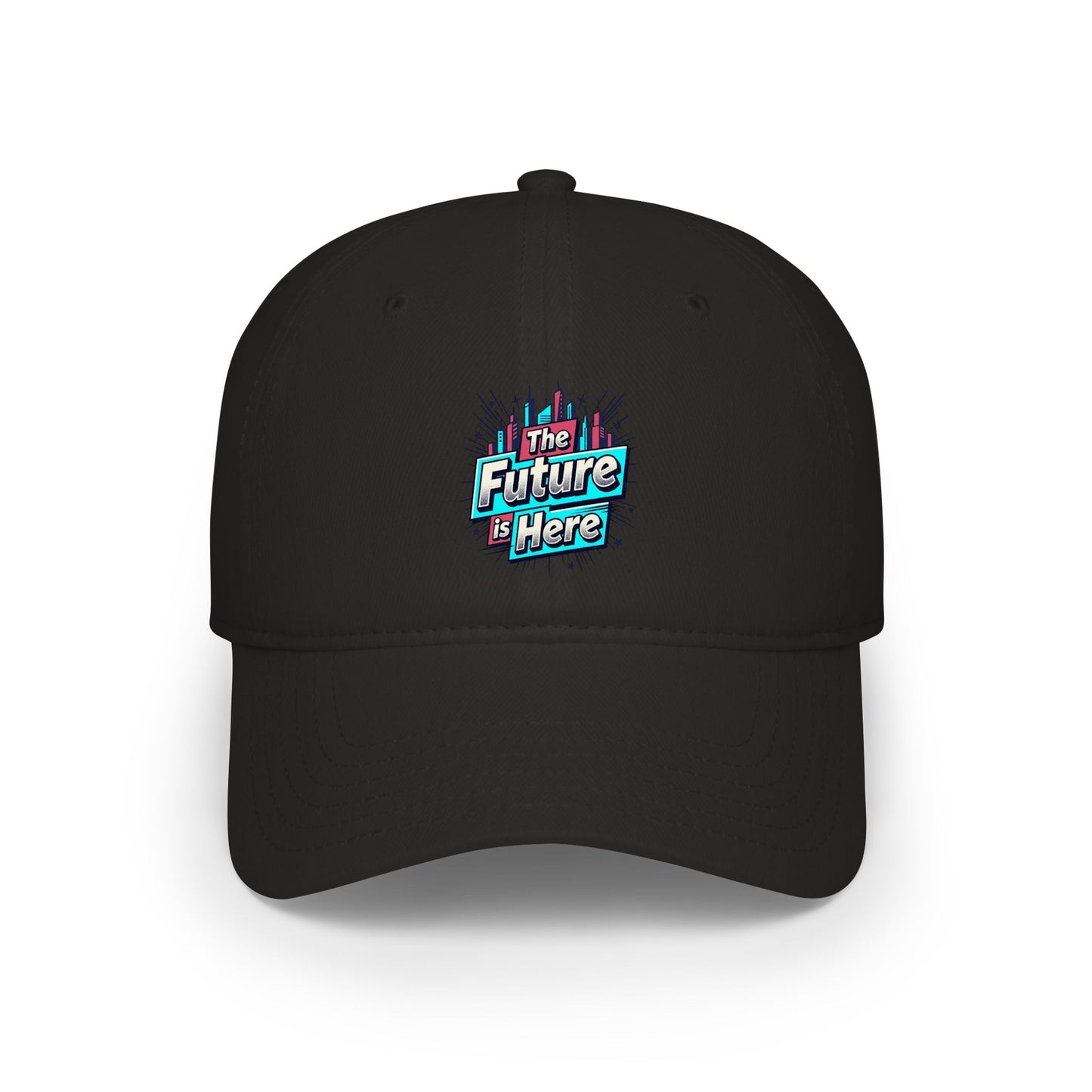The Future Is Here Embroidered Tech City Baseball Cap