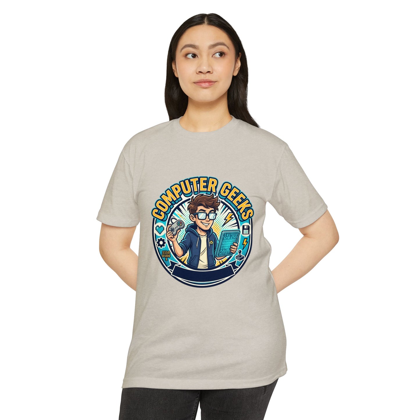 Computer Geeks T-Shirt — Retro Tech Gamer Graphic Tee