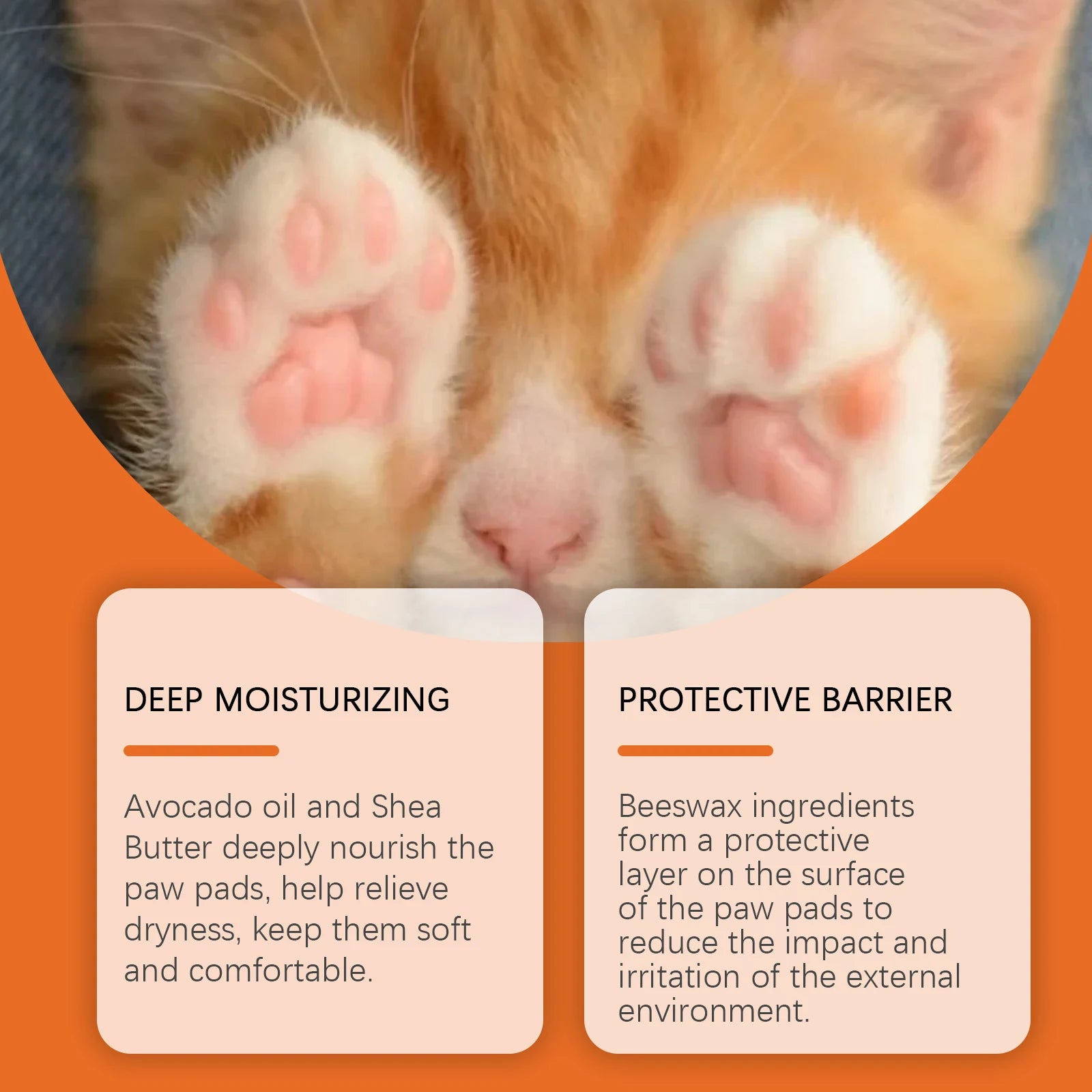 Yegbong Pet Paw Care Cream Nourishing Repair Damaged Skin Anti-chapping Lasting Moisturizing Protect Pet Paw Cream Stick