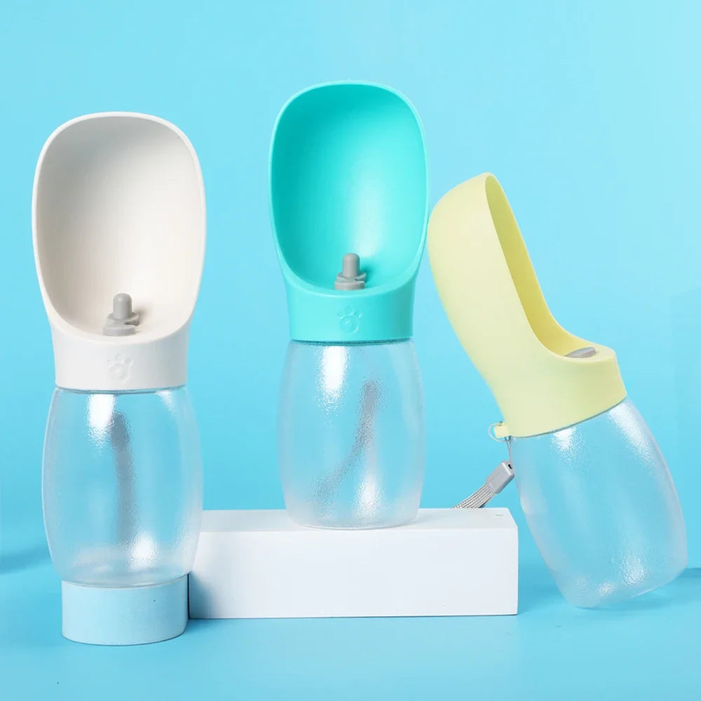 Pet Dog Water Bottle 300ML Puppy Drinking Bowls For Small Medium Dogs Cats Hiking Portable Cat Feeder Golden Retriever Supplies