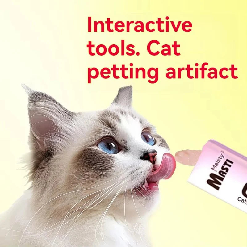 Cat snacks cat strips 15g/piece fresh tender chicken tuna cod wet food nutrition replenishment fattening cat snacks