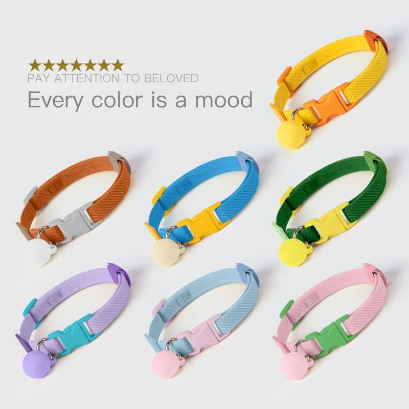 High elasticity Cats Bells Collars Adjustable Dog Leash Pet Collar for Cats and Small Dogs Pet Supplies