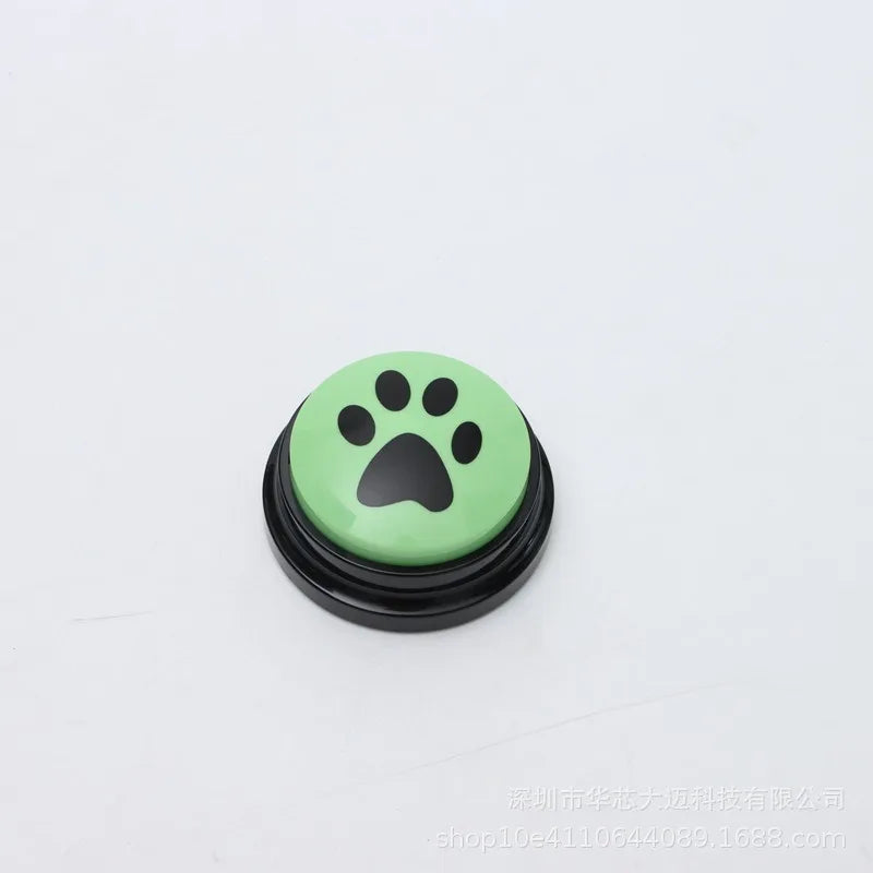 Pet Communication Button Dog Sound Box Training Talking Toys Long Lasting Battery Life Recording Speaker Squeeze Give Voice