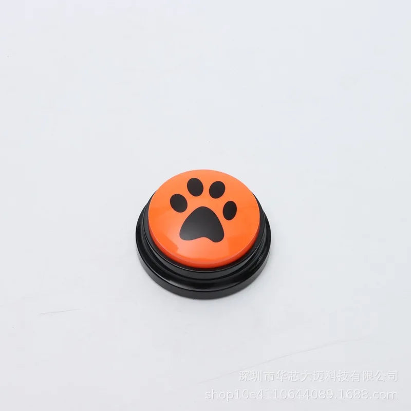 Pet Communication Button Dog Sound Box Training Talking Toys Long Lasting Battery Life Recording Speaker Squeeze Give Voice