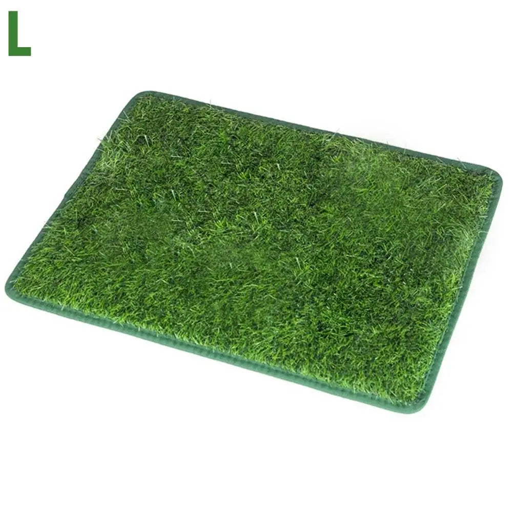 1pcs Pet Artificial Lawn Mat For Training Puppy Pee Indoor Outdoor Leak Proof Easy Clean Washable Non Slip Dogs Toilet Tray Tool